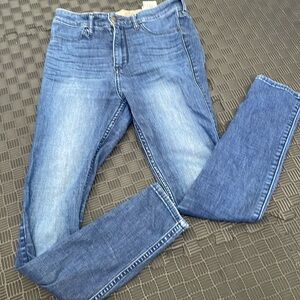 Hollister blue  jean legging 1s w25 L 27 high rise